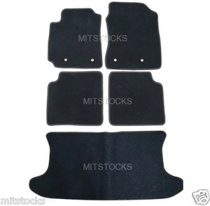 FIT FOR 2004-2007 SCION xB BLACK NYLON CARPET FLOOR MATS - Imagen 1 de 1