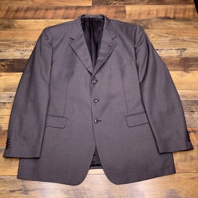 Chaqueta Traje Lubiam Hombre 60R Gris Lana Virgen Foto 1 de 4