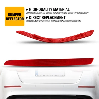 2X Rear Bumper Reflector Light Left&Right For Kia Optima 2014-2015 92406-2T500 V - Image 1 of 4