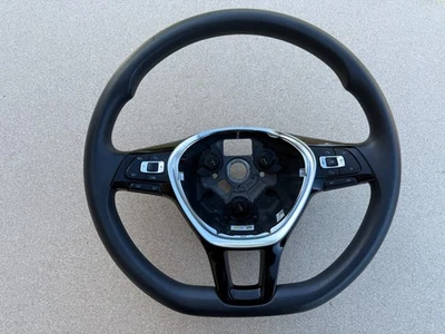 2016 - 2015 Volkswagen Jetta Driver Steering Wheel w/ Audio & Cruise Control OEM - Image 1 of 4