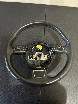 AUDI A3 2015-2020 volante cuero negro OEM 8V0419091A Foto 1 de 4