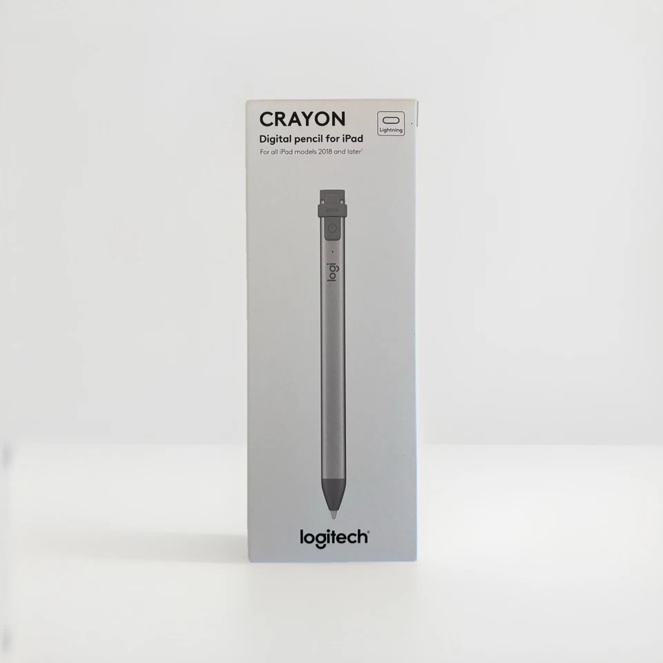 Logitech Crayon Eingabestift für Apple iPad Grau - Bild 1 von 1