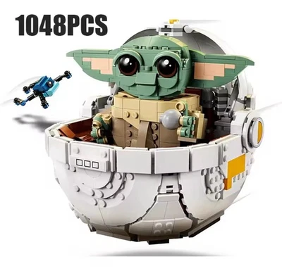 Set Costruzioni Grogu 1048 Pezzi con Navicella | Modello Compatibile Collezione - Immagine 1 di 4
