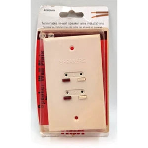 RCA Speaker Wall Plate for In-Wall Speaker Installations - Almond - AH300WHN - Picture 1 of 2
