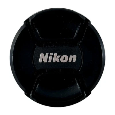 ​Genuine Nikon LC-72 72mm Snap-On Front Lens Cap - Black (LC72) - Image 1 of 2