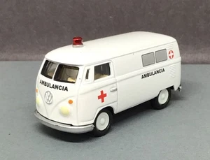 VW VOLKSWAGEN 1965 TRANSPORTER AMBULANCE LIMITED EDITION COLLECTIBLE 1/64 SCALE - Picture 1 of 6