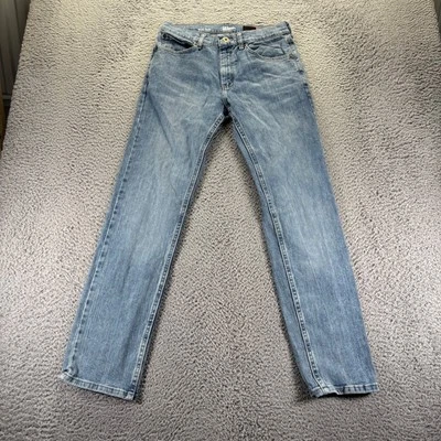 Pantalones de mezclilla Urban Pipeline para hombre 30x32 azul lavado medio algodón elástico ajuste regular Foto 1 de 4