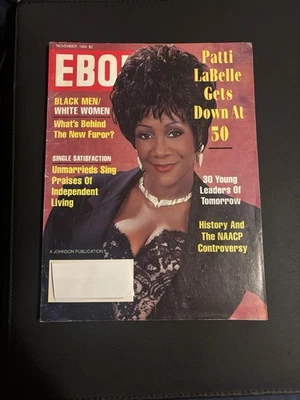 Vintage EBONY Patti LaBelle Magazine 1994 - Image 1 of 4