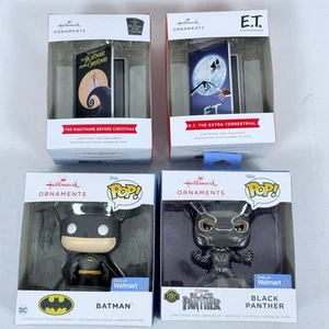 Konvolut 4 Punzen Ornamente Weihnachten E.T. Batman Black Panther Funko Pop - Bild 1 von 9