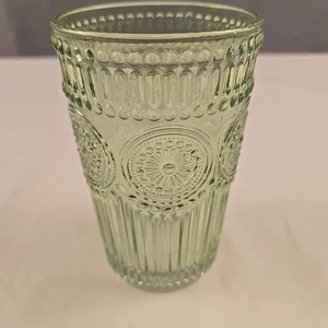 The Pioneer Woman Tumbler 16-Ounce Glass Tumbler Sage Green - Picture 1 of 4