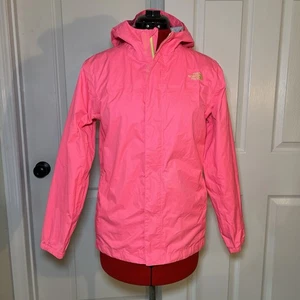 The North Face Bright Pink Hyvent Girls Rain Jacket Windbreaker Size XL (18) - Picture 1 of 10