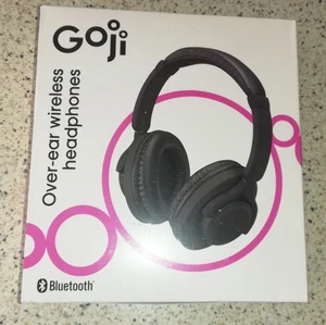 GOJI Lites GLITVBT18 Wireless Bluetooth Headphones Black Wired 3.5mm Over Ear - Picture 1 of 7