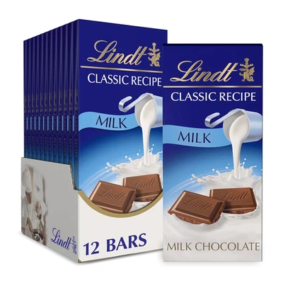 CLASSIC RECIPE Milk Chocolate Bar, Milk Chocolate Candy, 4.4 Oz. (12 Pack) - Image 1 of 4