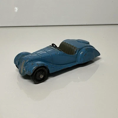 Dinky Toys No:38a Frazer Nash BMW Sports - Original 1947-50 - Azul Claro Foto 1 de 4