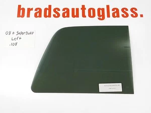 2008-2016 Ford F-250 Super Duty sliding rear window back glass slider LEFT PATCH - Picture 1 of 5