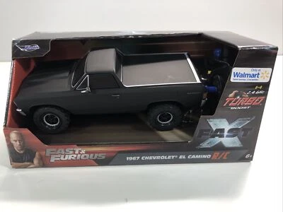 Fast & Furious Fast X 1967 Chevrolet El Camino RC Walmart Exclusive Jada Rare - Image 1 of 4