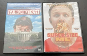 Super Size Me + Fahrenheit 9/11 (DVD) - Picture 1 of 3