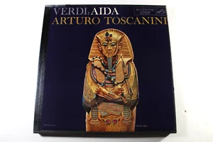 Verdi Aida Arturo Toscanini RCA LM-6132 Red Seal "Shaded Dog" 1949 Recording - Picture 1 of 7