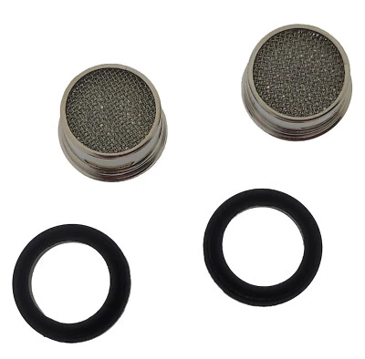 Filter für Wasserhahn 2er Pack Ersatzeinsatz Sprudler Sieb Luftsprudler Perlator - Bild 1 von 3