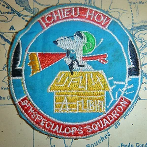 Psy Ops Snoopy - Chieu Hoi - Parche - 9ª Operaciones Especiales - Guerra de Vietnam, S.xxx - Imagen 1 de 2
