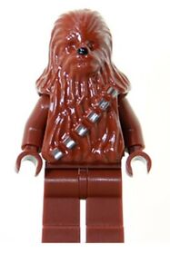 Lego CHEWBACCA Star Wars Minifigure Reddish Brown sw0011a - 7260 8038 9516 10188