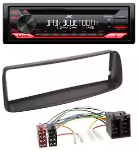 JVC CD DAB USB Bluetooth MP3 Autoradio für Peugeot 206 (ab 1998) - Bild 1 von 7