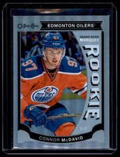 Connor McDavid 2015-16 O-Pee-Chee Marquee Rookie Rainbow Foil #U11 NOT Mint