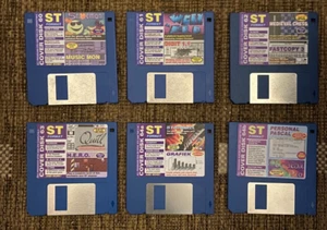 Atari ST Format Magazine Dyski okładki Retro lata 90. Komputery - Zdjęcie 1 z 1