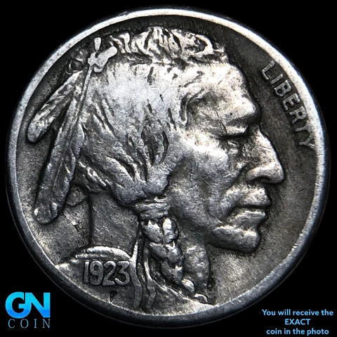 1923 S Buffalo Nickel #K9922 Cover