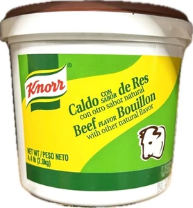 4.4LB Knorr Beef Bouillon Bulk Granular Powder Soup Base - - Picture 1 of 6