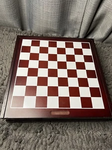 7 in 1 Wooden Game Set Parcheesi Chess Backgammon TicTacToe Checkers - Picture 1 of 15