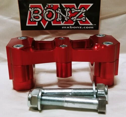 BAR MOUNT KAWASAKI KDX220 KDX420 1981-2005 HANDLEBAR CLAMP 28mm 1-1/8" BAR KDX - Image 1 of 1