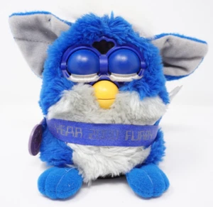 Vintage Blue Millenium Furby With Tags Tested Works Y2K Limited Edition - Bild 1 von 7