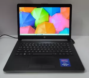 HP 14-CK0076TU 14 INCH INTEL CELERON 1.1GHZ, 4GB RAM, 64GB SSD BLACK LAPTOP - Picture 1 of 10