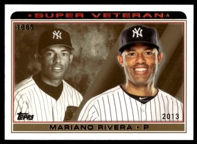 2014 Topps Super Veteran Baseball Mariano Rivera New York Yankees #SV-15 - Image 1 of 2