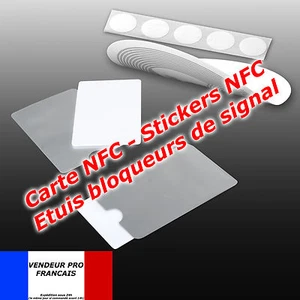 Carte NFC Sticker sans contact Touchless Tag nfc vierge autocollant programmable - Imagen 1 de 17