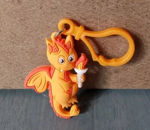 Herzhafter Drache Schlüsselanhänger Kinder Herz Challenge American Heart Association - Bild 1 von 2