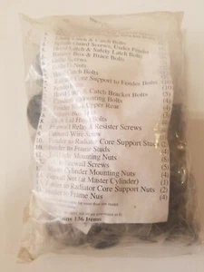 fits 64 Dodge and Plymouth B-Body Under Hood and Trunk Fastener Kit - Picture 1 of 1