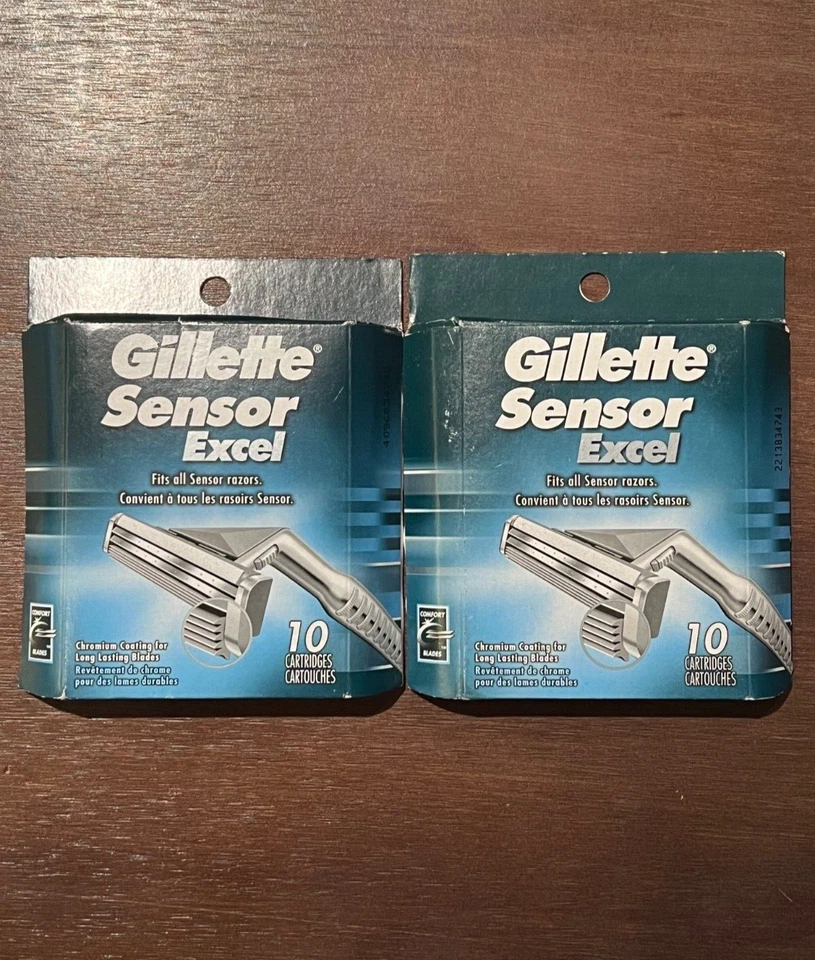 Hojas de afeitar Gillette Sensor Excel - 20 cartuchos - Imagen 1 de 1