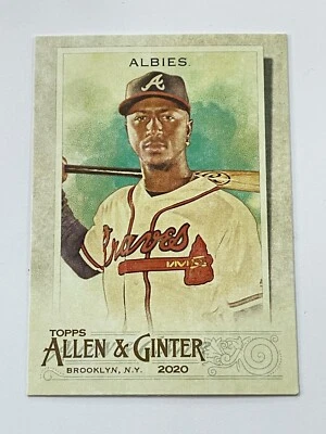 2020 Topps Allen & Ginter Baseball #56 - Ozzie Albies - Atlanta Braves - Image 1 of 2