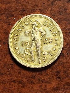 1909 Alaska Gold, 1 DWT inv05 e770ej - Picture 1 of 2
