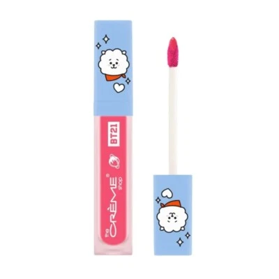 BT21 Lip Tint - The Crème Shop Universtain Lip Tint Pink Puff