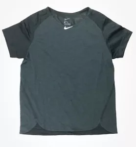 Nike Short Sleeve Softball Mesh Practice Shirt Girl's Medium Black AV6892-010 - Picture 1 of 1