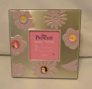 Marco de fotos de princesa Disney 3""x3"" Blancanieves Cenicienta Bella Aurora NUEVO - Imagen 1 de 2