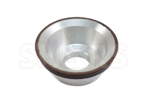 5 x 1-3/4" x 1/8" Diamond 100 Grit 11V9 Diamond Flaring Cup Wheel S| - Picture 1 of 3
