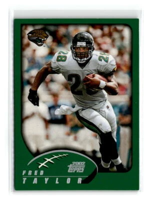 2002 Topps - #45 - Fred Taylor - Jacksonville Jaguars - Image 1 of 2