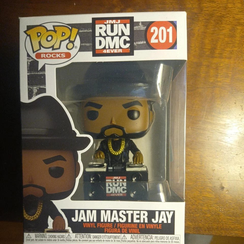 Funko Pop Run Dmc #201 Jam Master Jay - Image 1 of 1