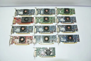 Qty (13) AMD DMS-59 Low-Profile PCIe Graphics Cards - Picture 1 of 6