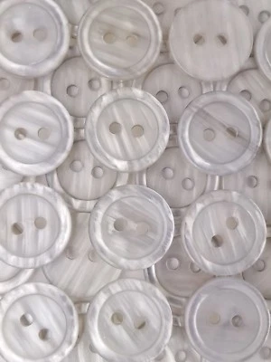 SHIMMER BUTTON, SIZE 24L - 5/8", SHINY FINISH, 1 DOZEN , FREE SHIPPING USA - Image 1 of 4