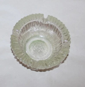Cool 1940's Bamboo Room Style Ashtray 4" Diameter X 1-5/8" Tall - Picture 1 of 5